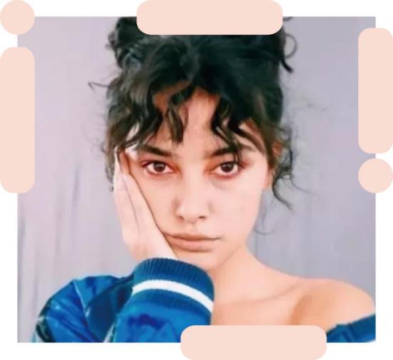 海藻卷发型好打理吗,海藻卷发型中发