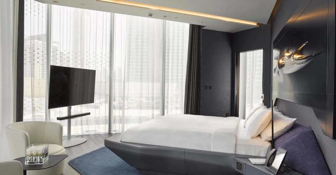 扎哈设计的迪拜酒店,扎哈迪拜综合体图片