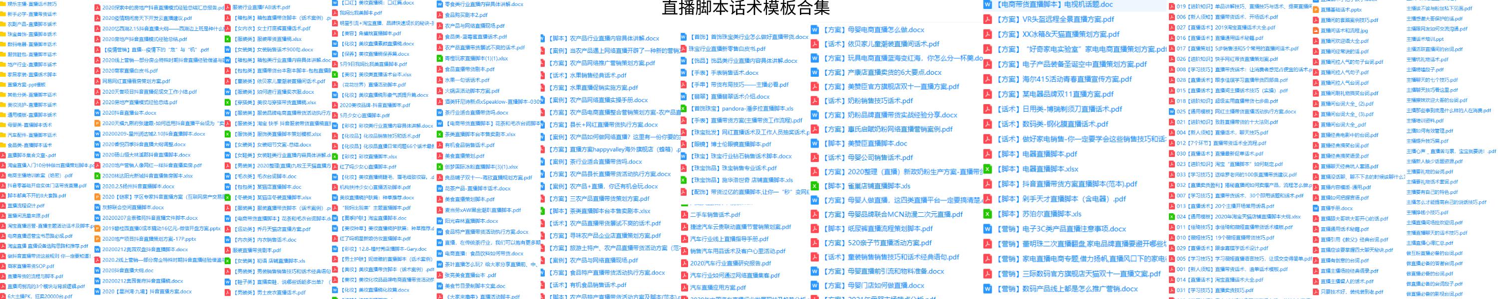 假发直播带货的策划脚本和话术,电商卖货直播间脚本话术流程