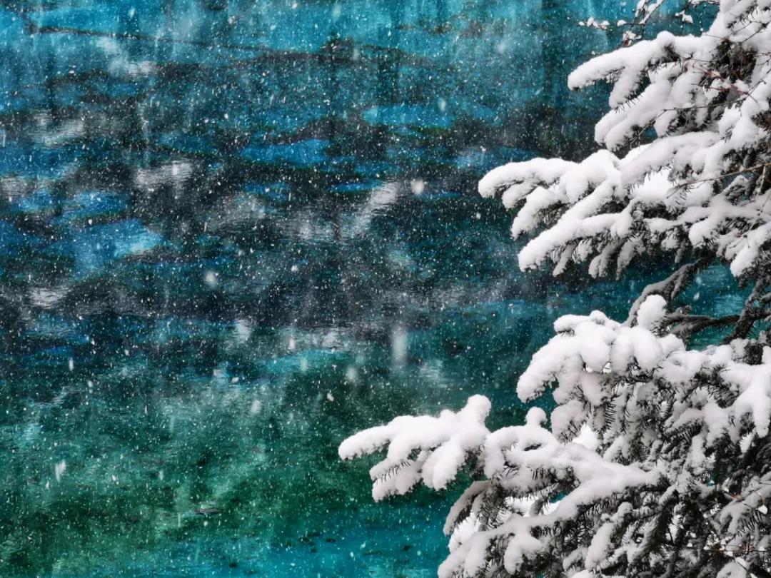 九寨沟冰雪仙境,自驾九寨沟冰雪路面