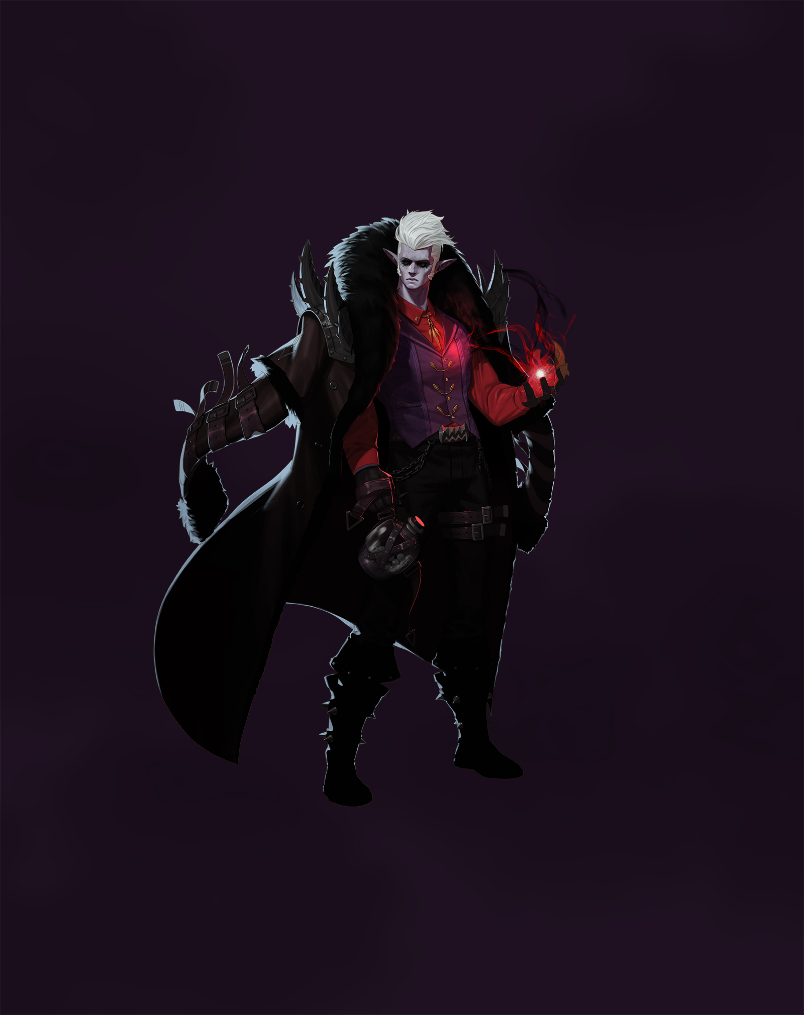 DNF最新再战魔界角色原画整合！超精细分辨率，最高达1600×2021