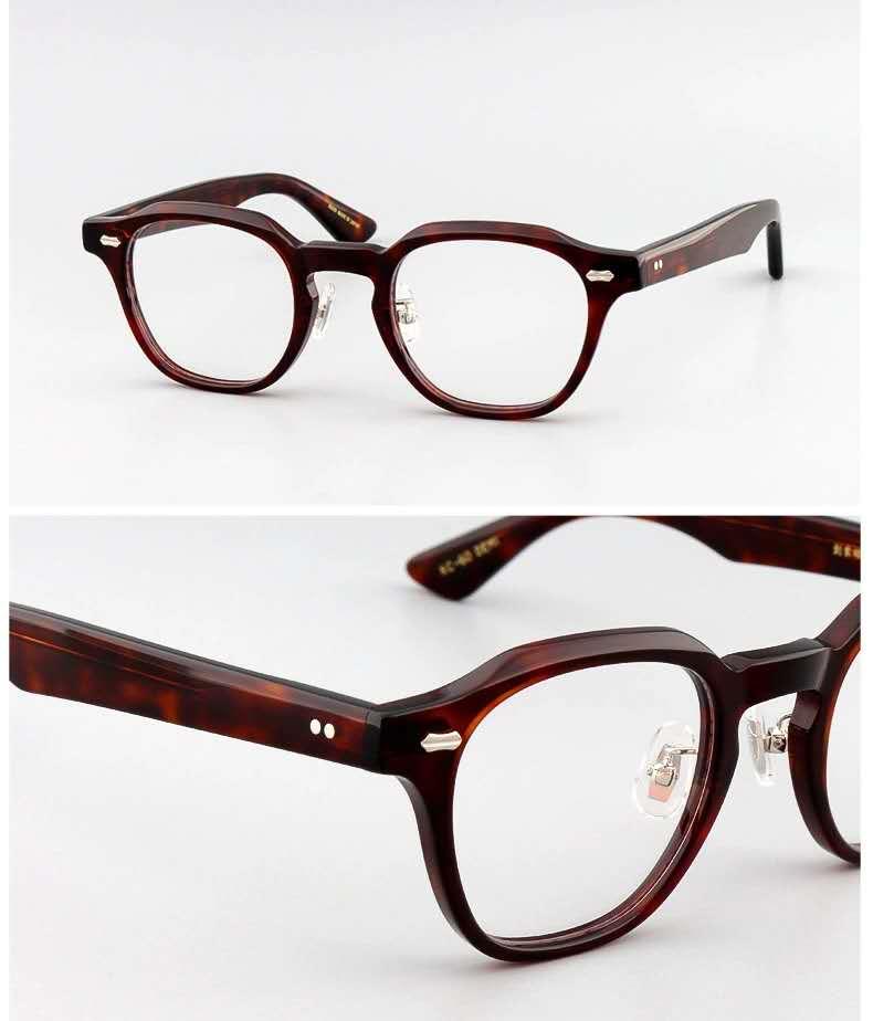 日本手工眼镜商务款,品牌眼镜和手作眼镜