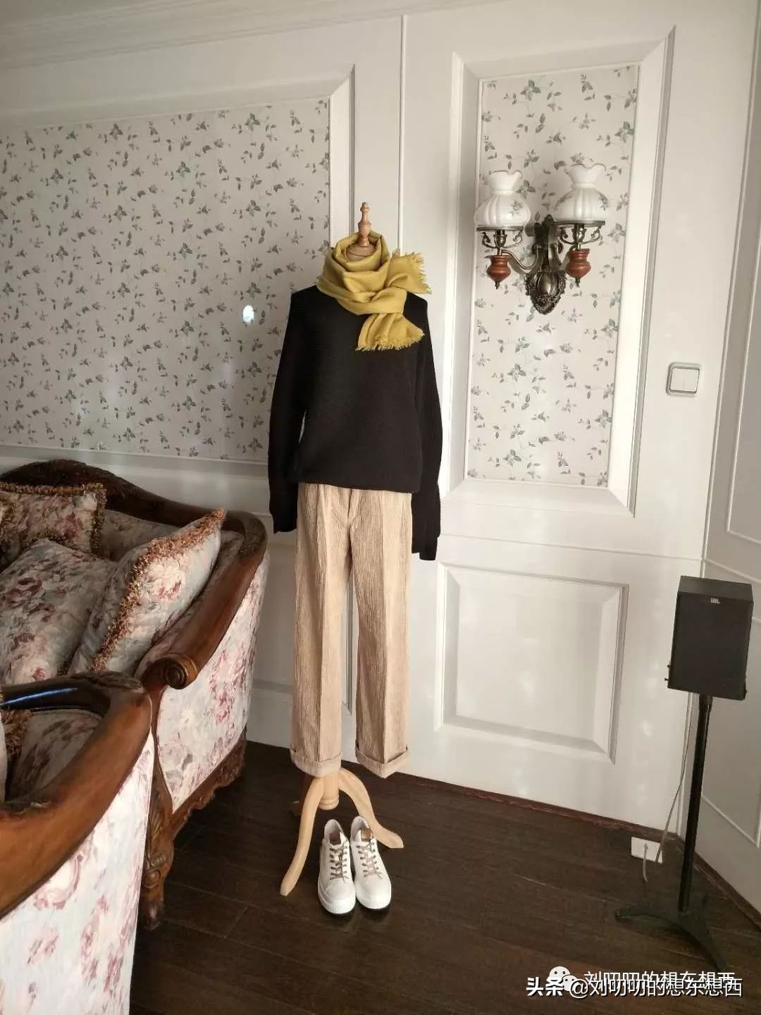 江南布衣山系羽绒服购物分享,一日一look测评