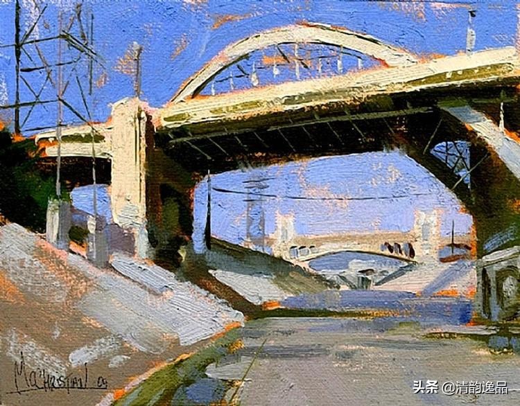 美国艺术家乔biwler油画作品赏析,丽莎印象派油画欣赏