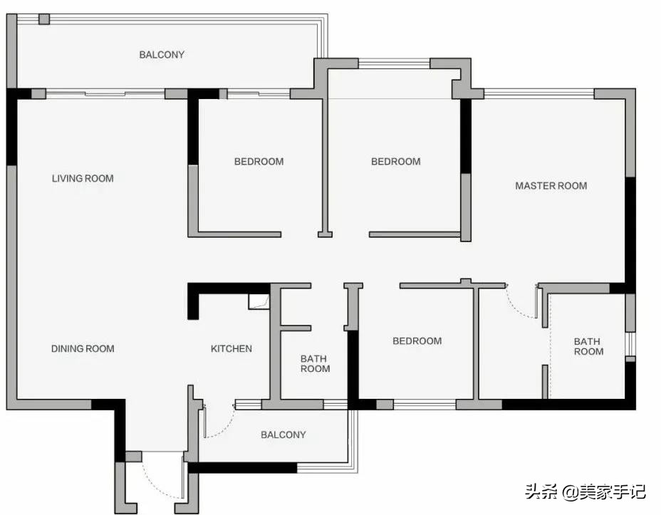 简单的白色原木色小家温馨又惬意,治愈系清新原木风的家