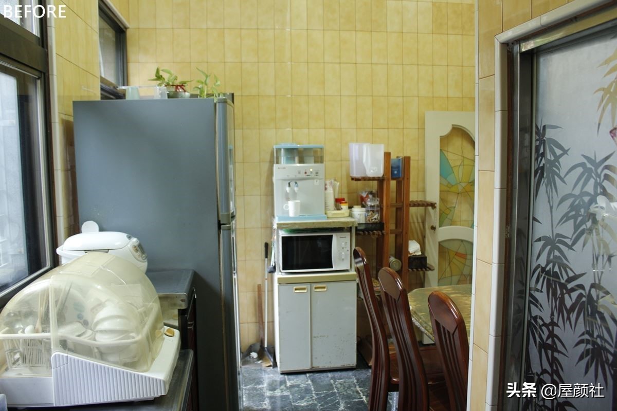 旧厨房灶台翻新最简单方法,姐弟农村老房改造