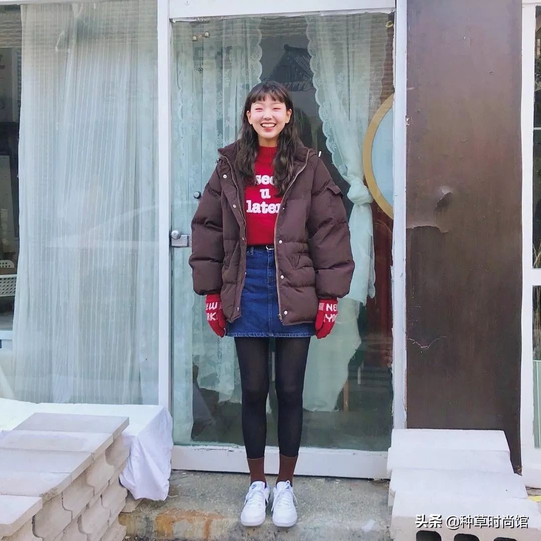 羽绒服裙子洋气,羽绒服裙子穿搭女高级感