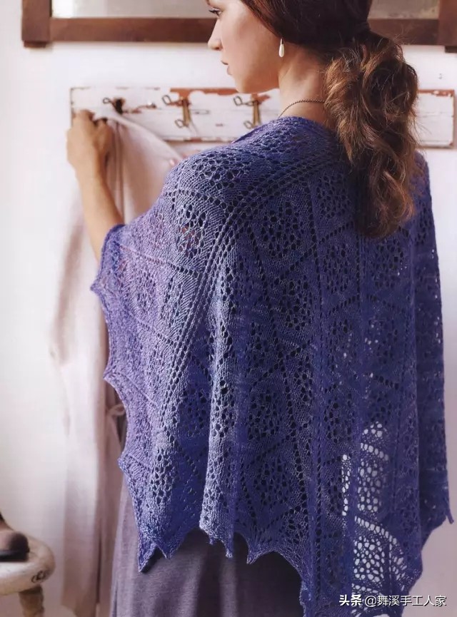 回收库存围脖,棒针真丝羊毛围巾披肩