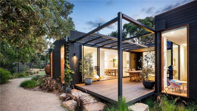 省钱又好看的100平庭院设计,别墅庭院宽8米长11米庭院设计