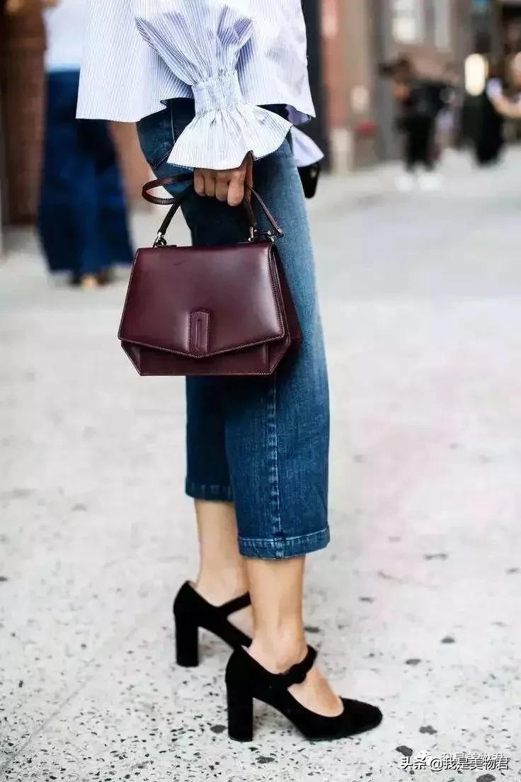 复古玛丽珍轻奢名媛风鞋子,复古风玛丽珍鞋穿搭