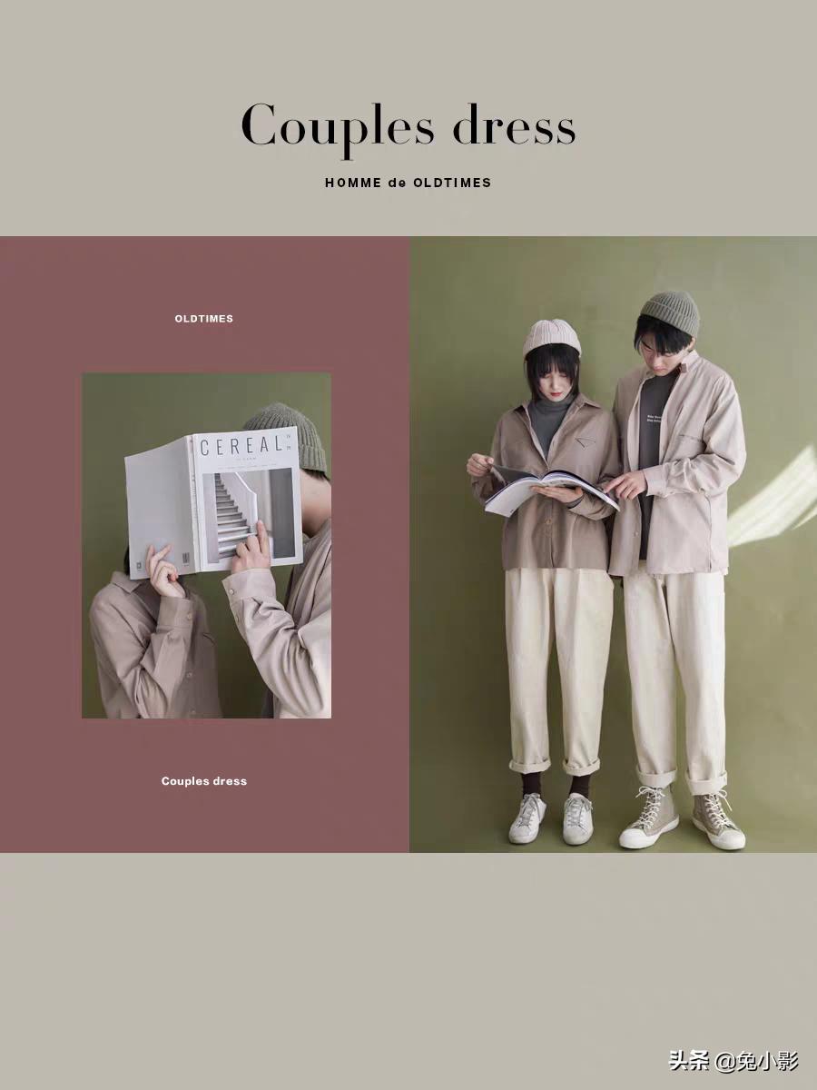 春季穿搭情侣款,时尚情侣穿什么衣服好看