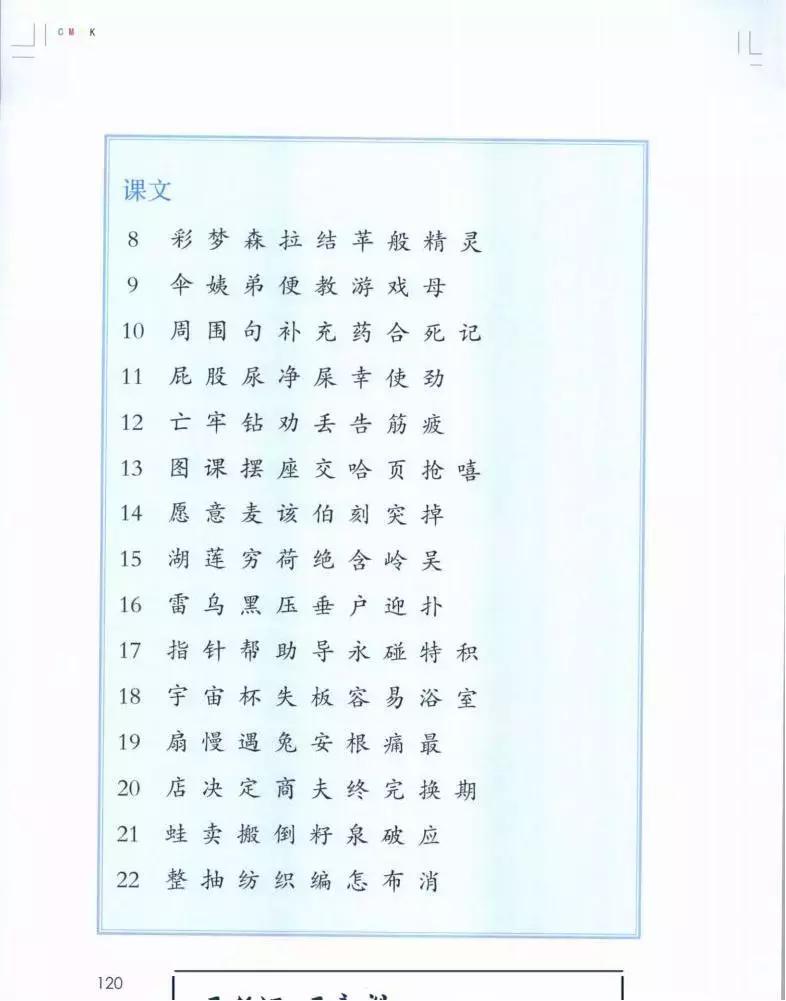 部编版二年级下册语文生字组词,开学必备十册