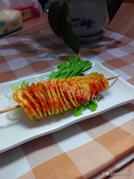 做薯塔用什么样的土豆适合,自制烤土豆薯塔片