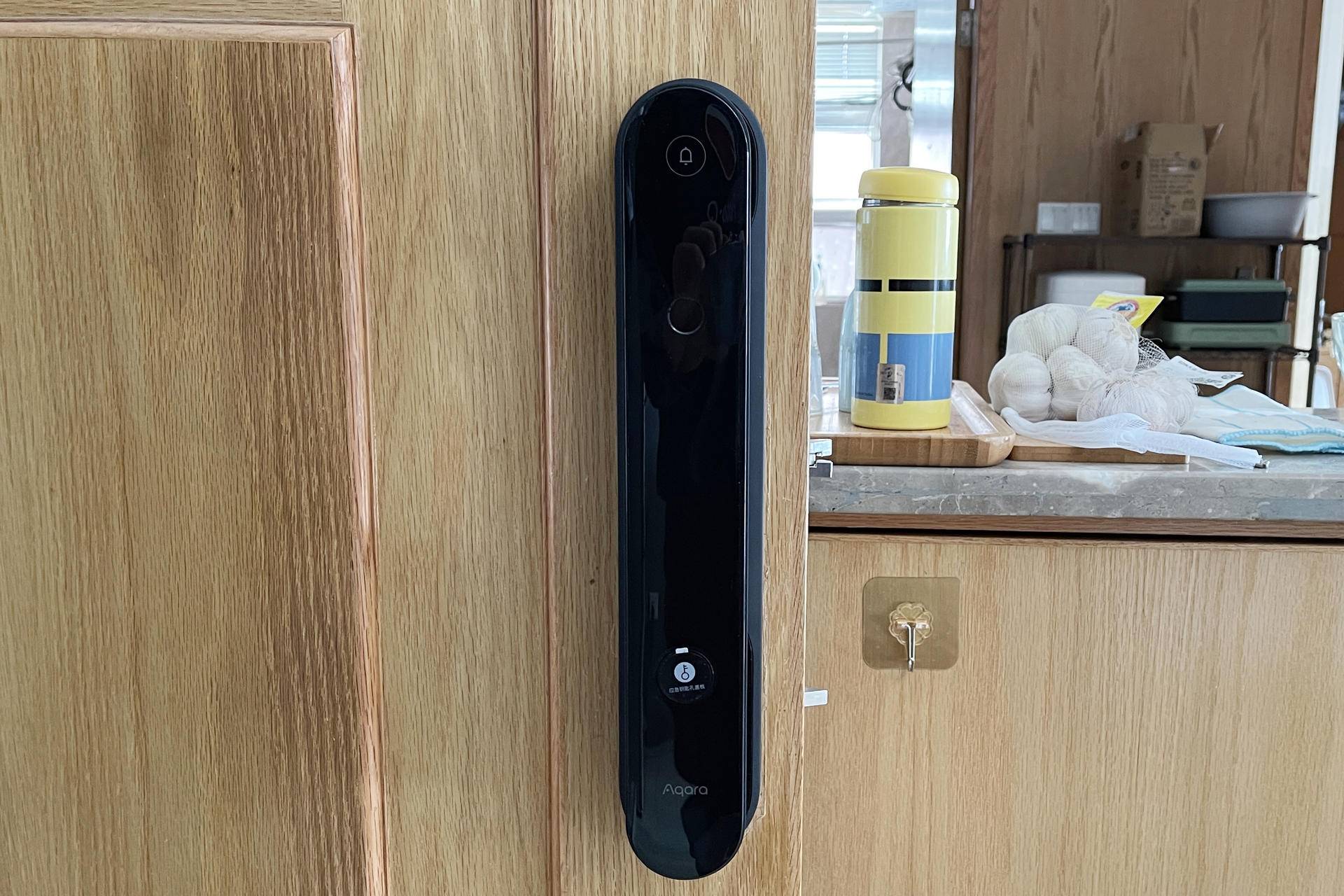 门锁测评老款门锁,指纹锁拆开测评