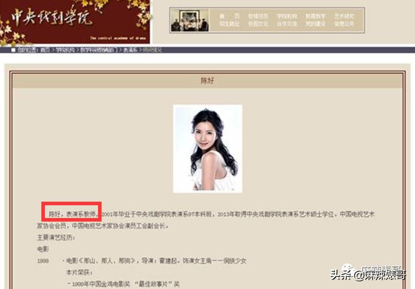 翟天临陈好,陈好演万人迷的时候多大