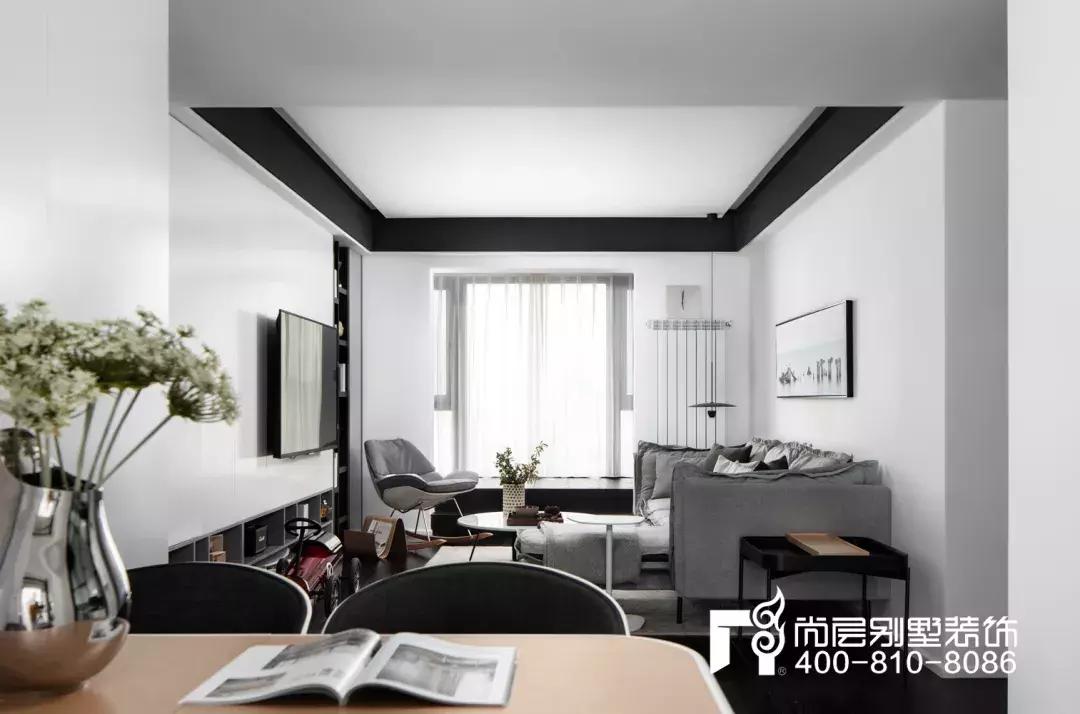 尚层作品金地天悦—黑白之间,是你陪我想象