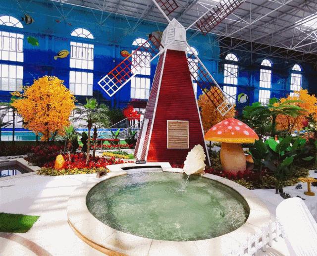 沈阳欧亚菲温泉水乐园,沈阳最大的淘气堡温泉