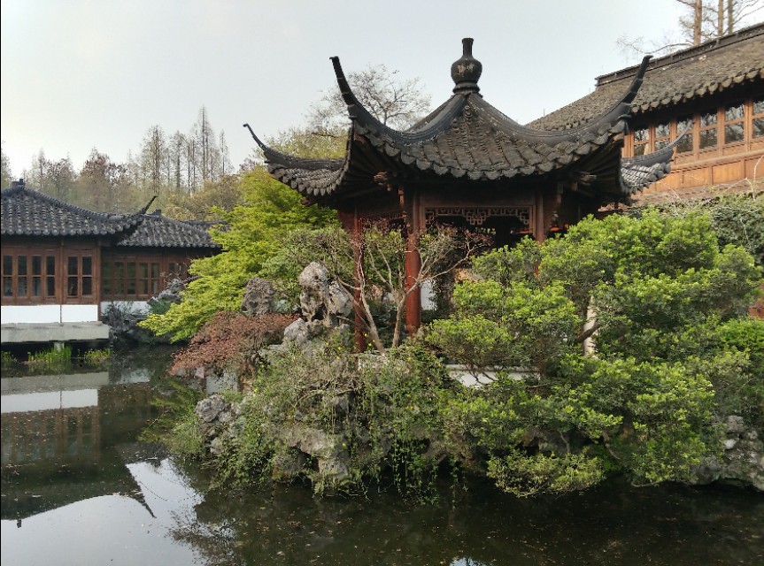 杭州西湖景点郭庄视频,杭州郭庄园林