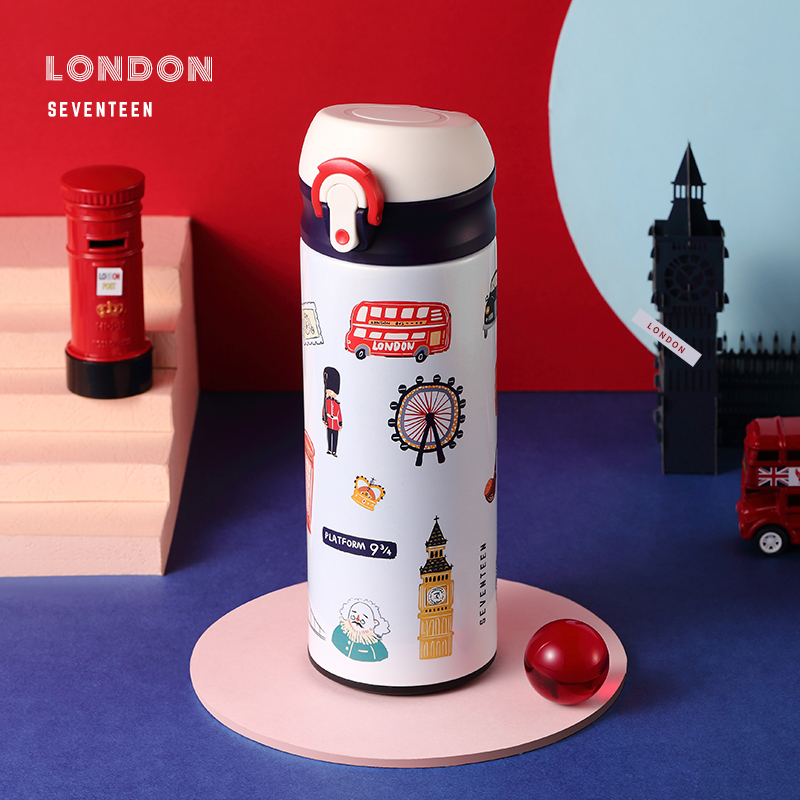 保温杯的科技感,英伦风保温杯