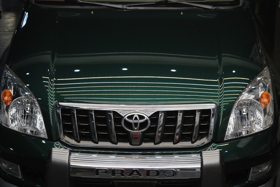 怪兽修车:修复一辆09款中东版丰田霸道,最终旧车变新车