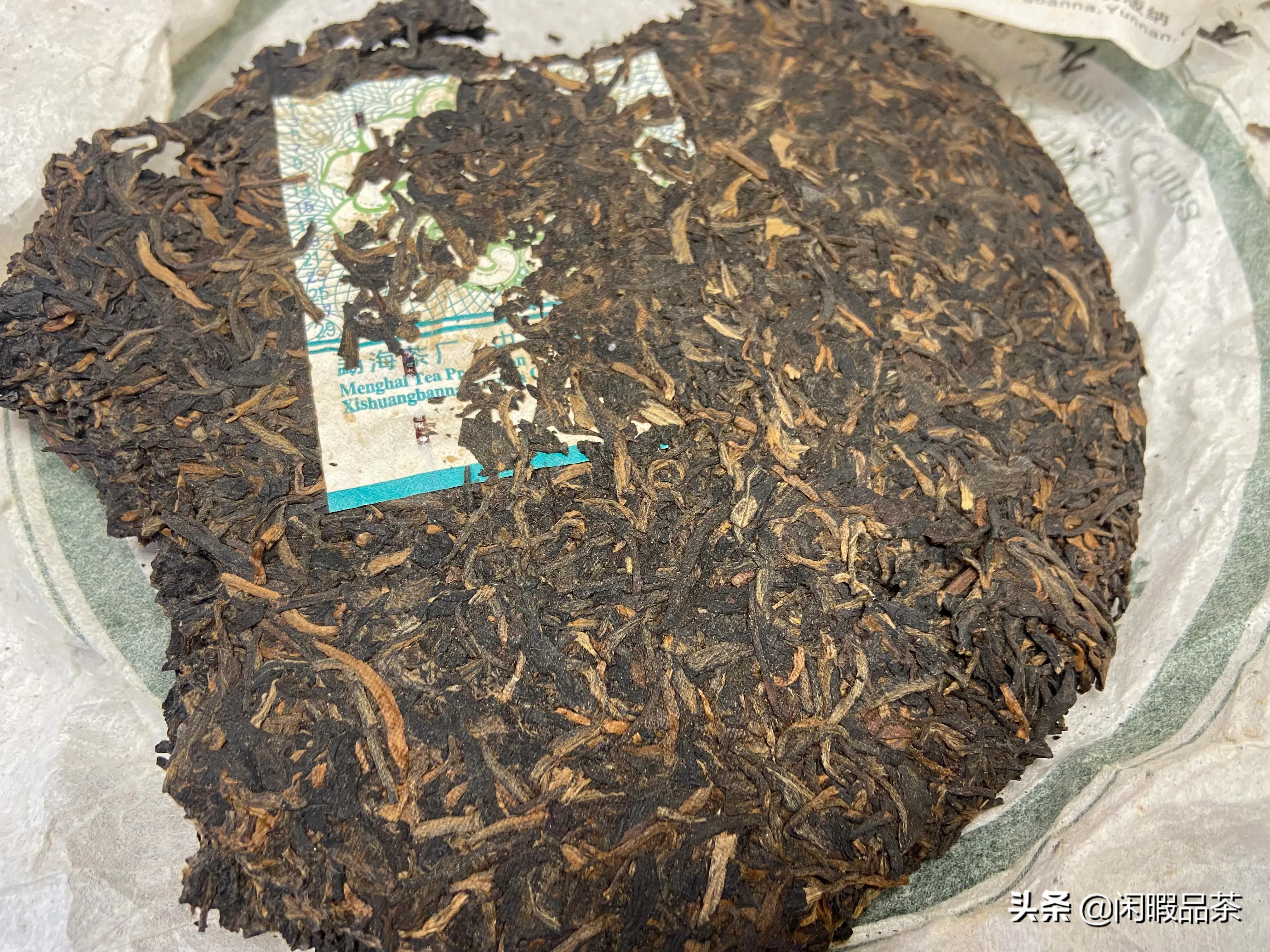 大益茶2023年8582品鉴,2010年大益茶7542品鉴