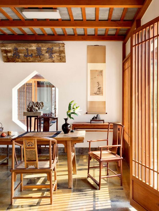 红木家具怎么摆放有高级感,48平米办公室摆放红木家具效果图