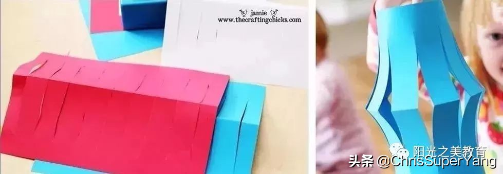 幼儿园小班元旦亲子手工立体灯笼,元旦亲子手工灯笼100种