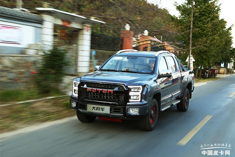 福田大将军g9suv四驱性能测试,试驾福田大将军g9自动挡柴油版