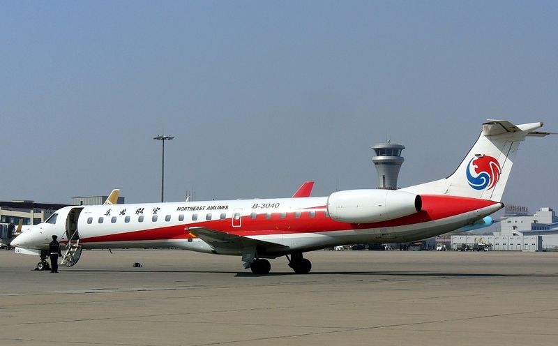 巴西erj-145客机,巴西航班到中国航线视频