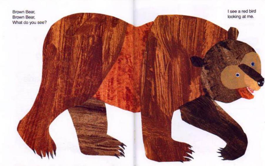 绘本棕熊你看到了什么教案,棕熊棕熊你看见了什么英语绘本