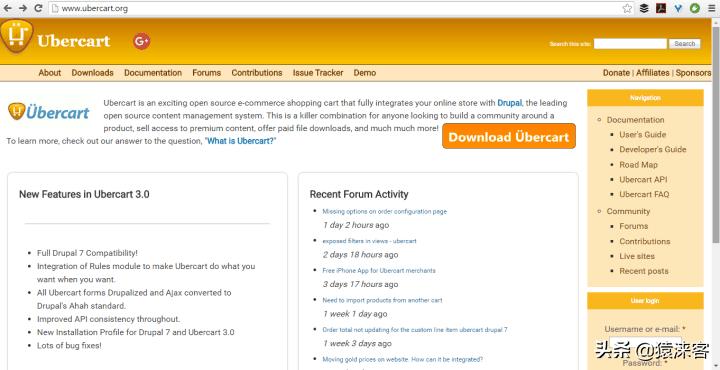 电子商务主流开发平台 (免费开源电商系统)