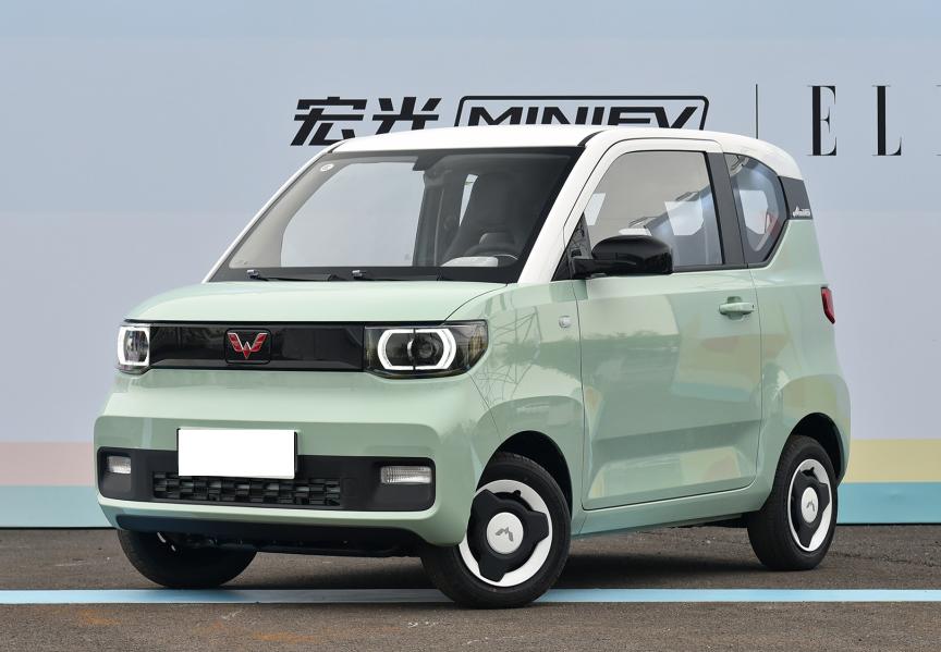 五菱宏光miniev马卡龙黄色现车,宏光马卡龙五菱