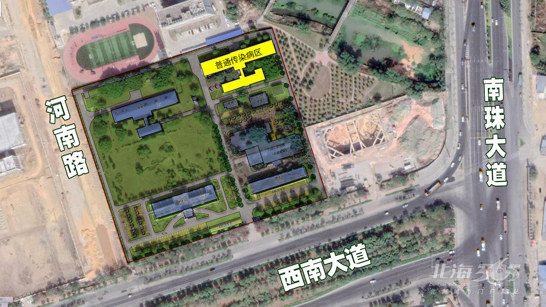 北海50多年历史的专科医院，加建普通传染病区