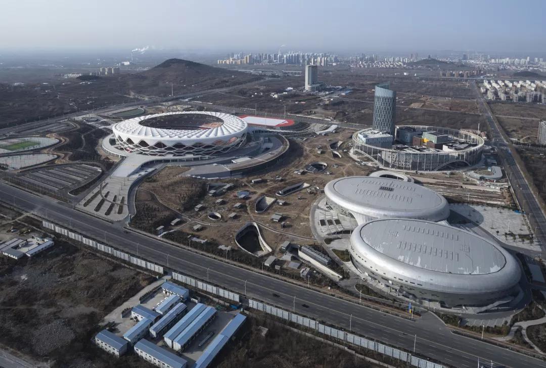 安阳文体中心体育场钢结构,北京建工工人体育场钢结构