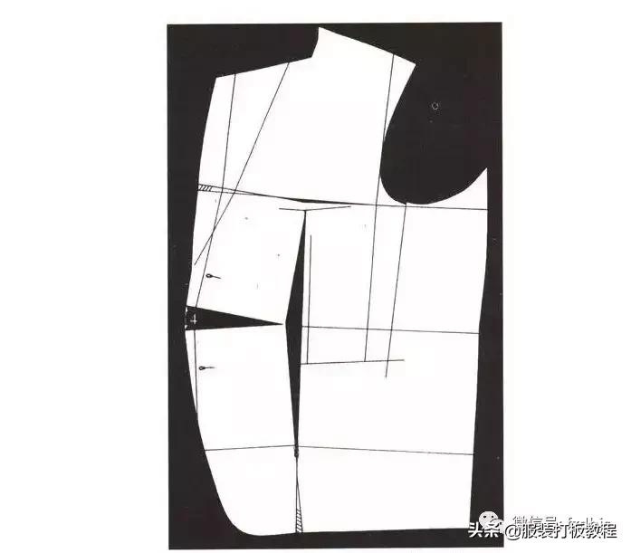 女装宽松西装制版方法,服装制版臀腰差怎么计算