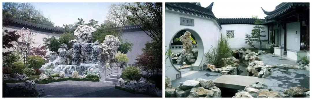 日式庭院景观设计3d图,日系庭院设计建模