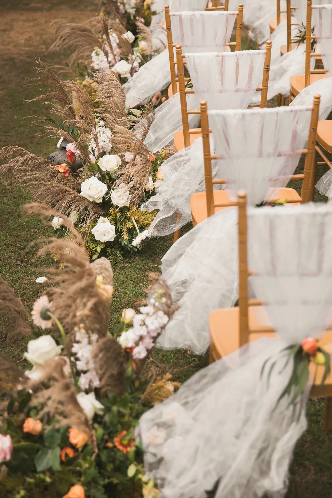 浪漫奢华草坪花园婚礼,充满爱意的婚礼