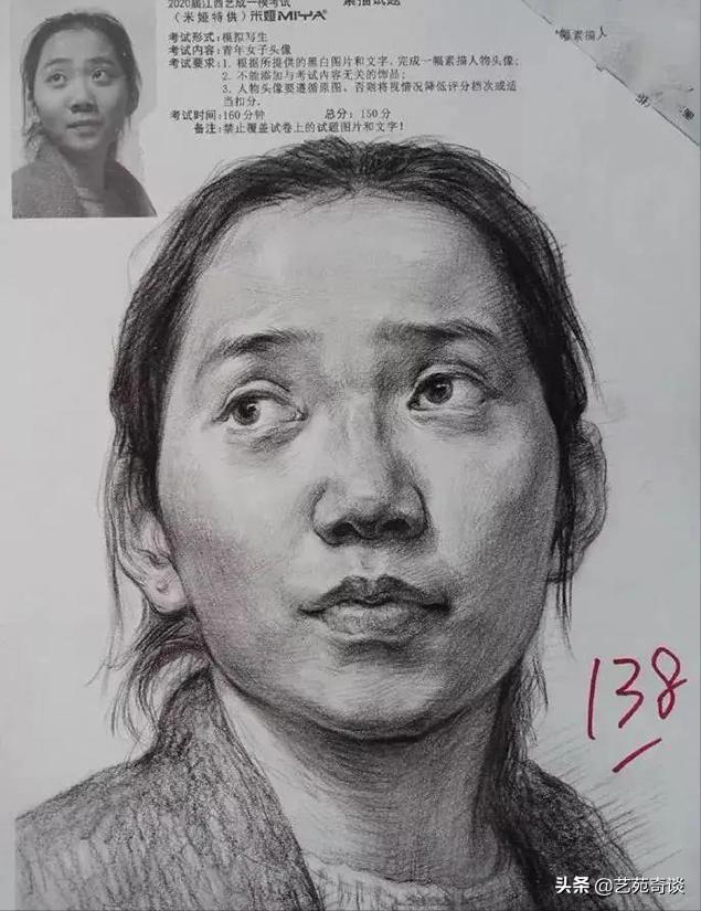 60分和98分,素描60分真的很差吗