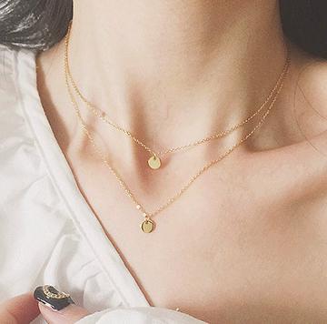 锁骨链显瘦款式,戴了颈链感觉力大无穷