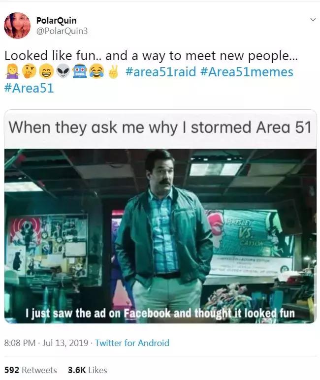 听说80万网友相约勇闯军事禁区干这事，五角大楼也坐不住了......