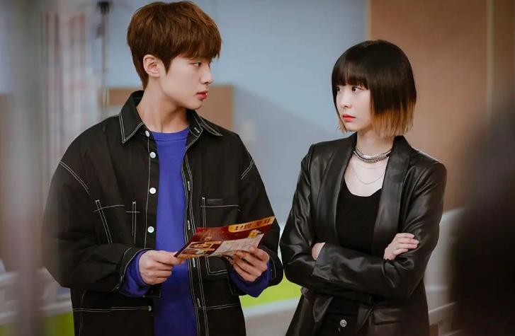 梨泰院class朴叙俊的穿搭,梨泰院class朴叙俊同款栗子头