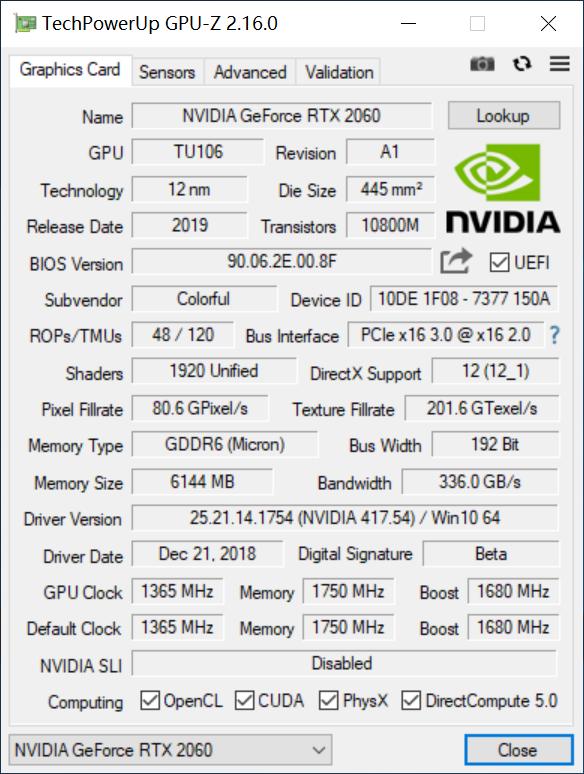 gtx1060和rtx2060对比,gtx1060与rtx2060显卡哪个好