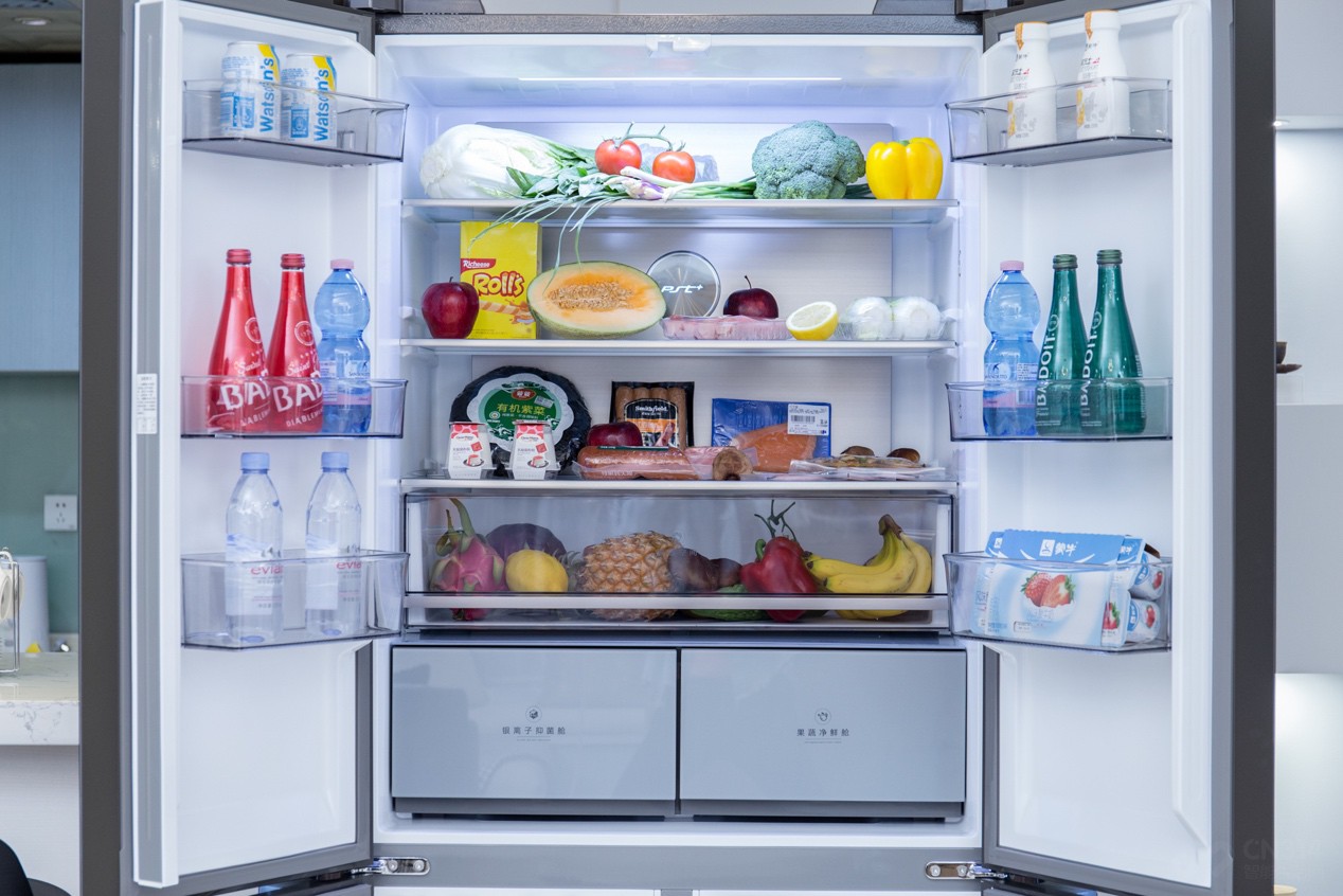 美的冰箱对开好还是四开好,美的635l是十字对开门冰箱测评