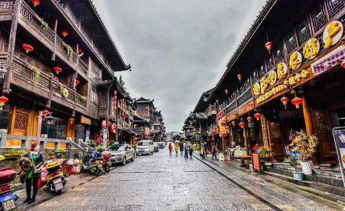 重庆酉阳酉水河风景,重庆酉阳官清乡石板村风景