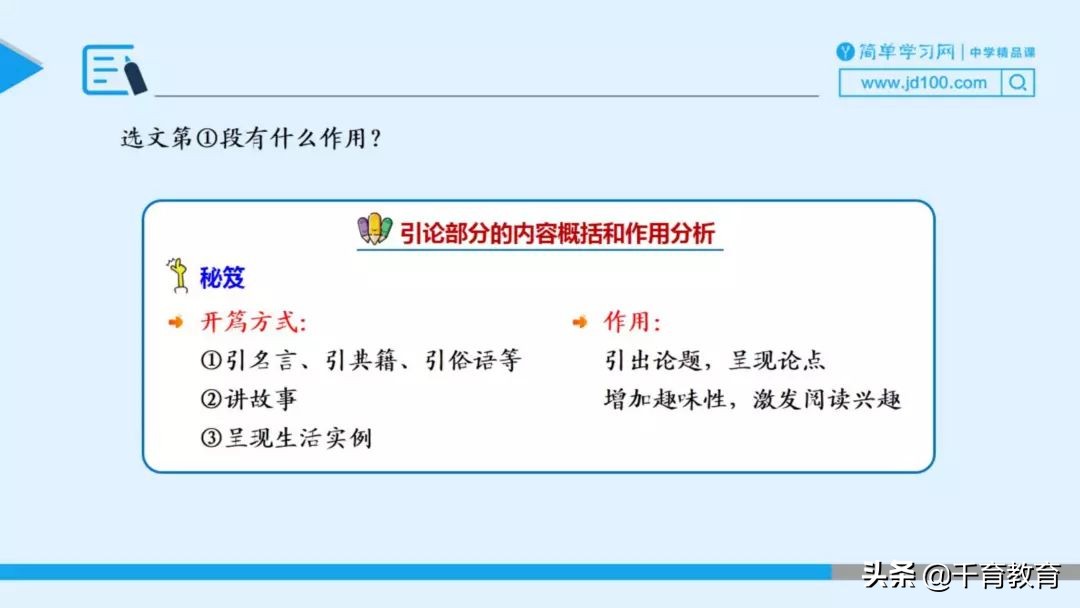 高考议论文阅读题选择题答题技巧,八年级议论文阅读练习题及答案