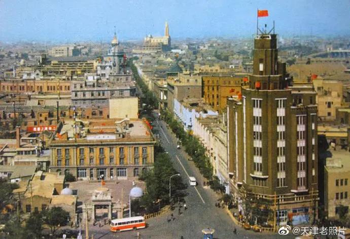 天津绝版老照片,不太老的天津老照片