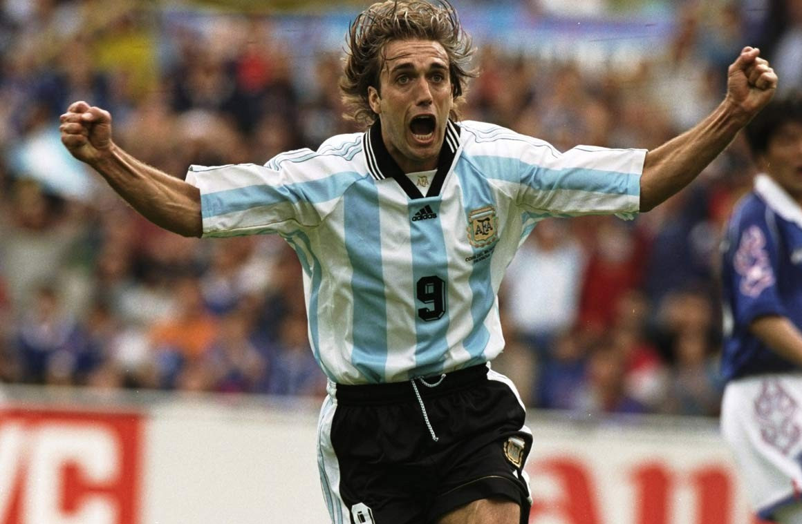 巅峰时期的巴蒂斯图塔,巴蒂斯图塔暴力进球