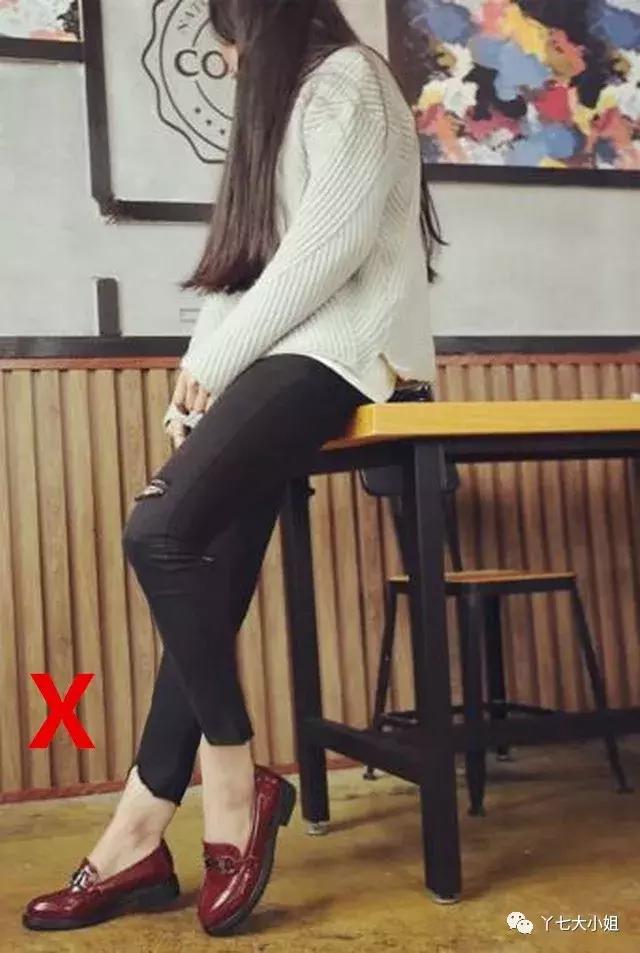 九分裤显腿长什么原因,九分裤显腿直