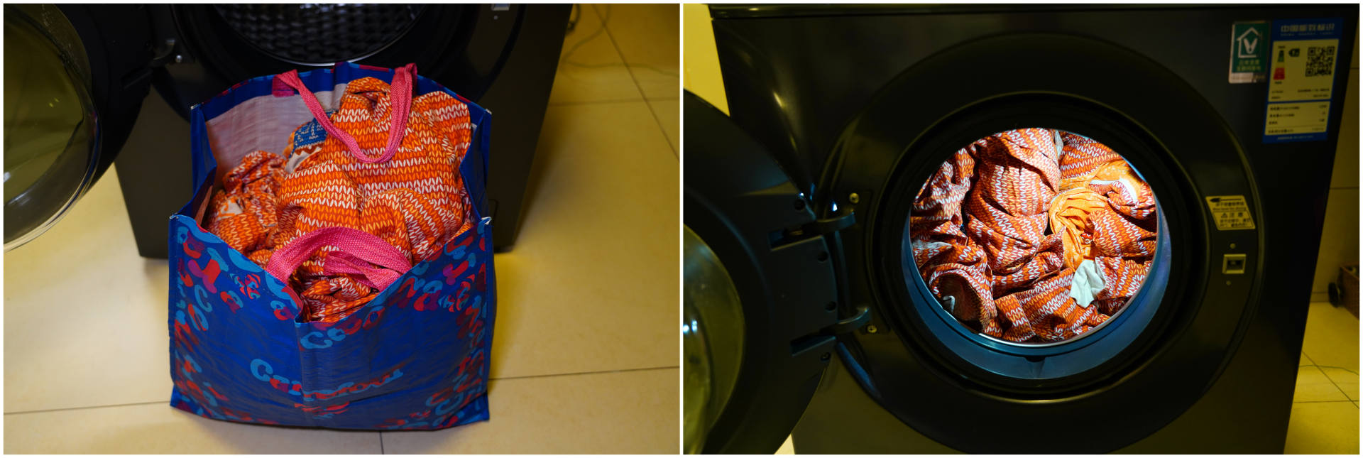 滚筒洗衣机烘干实测,云米洗衣机烘干效果