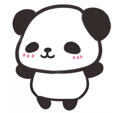 熊猫从台阶上滚下去的简笔画,熊猫简笔画简单又好看小视频